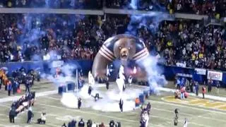 Chicago Bears Field Entrance Soldier Field Monday Night