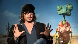 Johnny Depp talks about his favorite Western & Clint Eastwood in this Rango Interview