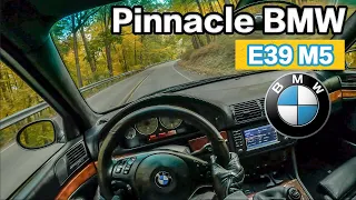 Spirited drive and chat in a BMW E39 M5 (POV Binaural)