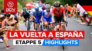 Vuelta a España 2022 Etappe 5 Highlights