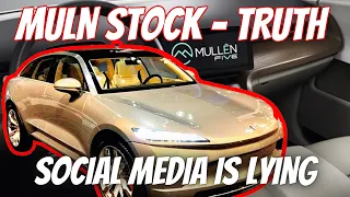 MULN Stock $MULN - Mullen Automotive Inc - THE TRUTH - You're being lied to !