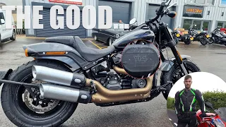 Harley Davidson Fat Bob 114 ‖ First Ride - This bike is amazing!