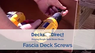 Fascia Deck Screws