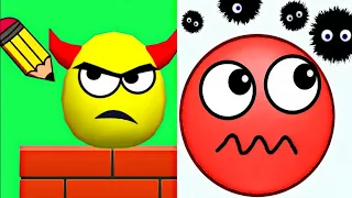 Draw to Smash Puzzle VS Hide Ball Brain Teaser Logic Puzzle Android IOS Play