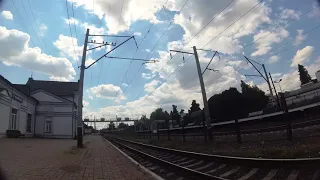 2017-07-18 11:47 Kyiv Suburb Boiarka railroad Київ передмістя Боярка залізниця 2160P 4K