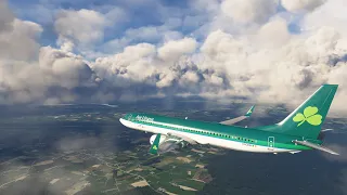 Shannon to Salzburg Boeing 737 900 Air Lingus flight