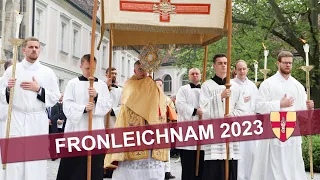 Fronleichnam 2023  ✨ Prozession im Stift Heiligenkreuz