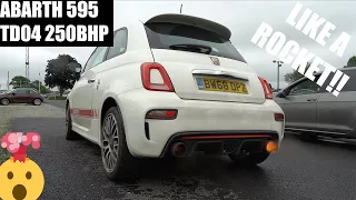 ABARTH 595 TD04 *250BHP ROCKET*