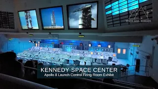 Apollo 8 Launch Control Firing Room Exhibit | Kennedy Space Center | Apollo/Saturn V Center