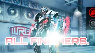 (REAL STEEL WORLD ROBOT BOXING) ALL FINISHERS