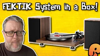 FEKTIK Turntable & Speakers System Review! #vinyl #turntable