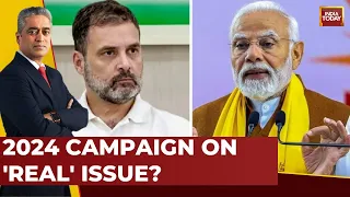 Newstoday With Rajdeep Sardesai: 'Ambani-Adani' Jibe In Poll Campaign,2024 Campaign On Real Issue?