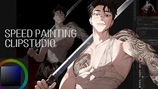 ❤️🔥 NAKDI Request Process (Subscriber request received!) ❤️🔥/ SPEED PAINTING CLIPSTUDIO