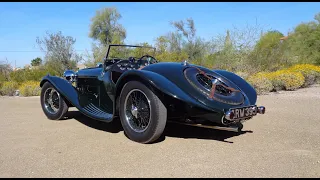 1st Jaguar Sports Car EVER ! 1935 Jaguar SS 90 Prototype & Ride on My Car Story with Lou Costabile