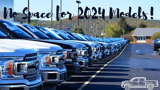 GREEDY Dealers FLOODED with 2023 model trucks, no space for 2024 inventory!!!