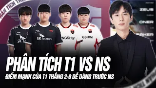 PHÂN TÍCH T1 vs NS: SỨC MẠNH ĐÁNG SỢ CỦA T1 KHI KERIA VÀ ĐỒNG ĐỘI BẬT MODE NGHIÊM TÚC