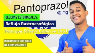 PANTOPRAZOL para que sirve, Dosis, Como se toma 💊 Ulceras estomacales, Reflujo Rastroesofágico