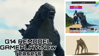 G14 REMODEL GAMEPLAY+New Teasers For Kaiju Alpha!