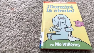 Dormiré la siesta, un libro de elefante y cerdito by Mo Willems