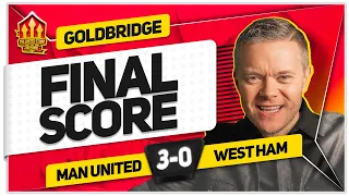 GARNACHO SUPERB! MANCHESTER UNITED 3-0 WEST HAM! GOLDBRIDGE Reaction