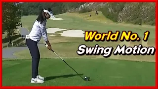 New LPGA No.1 "Atthaya Thitikul" Perfect Lower Body Swing & Slow MotionㅣDriver Iron