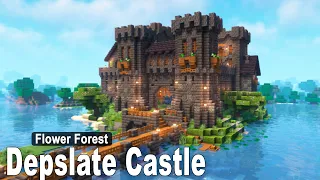 Minecraft: How to make the interior of a Deepslate Castle | Tutorial [part3]