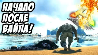 ARK: Survival Evolved - Начало прохождения после вайпа в АРК!