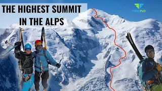 ONE ATTEMPT ONE SUMMIT Skiing Mont Blanc *Motivational Quote At End*