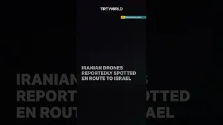 Drones in Iranian skies amid attack on Israel