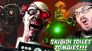 SKIBIDI TOILET ZOMBIES!!! skibidi toilet zombie universe - season 1 & 2 (all episodes) REACTION!!!