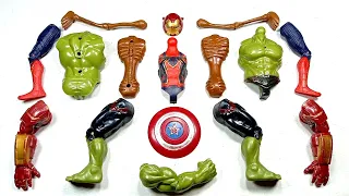 Merakit Mainan Hulk Smash,Hulk Buster, Spiderman, Sirenhaed Avengers Superhero