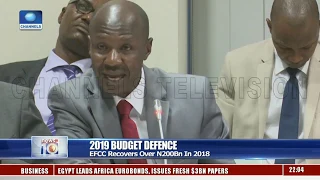 Budget Defence: Reps Consider Financial Plan Of EFCC, NFIU Pt.1 04/04/19 |News@10|