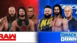 Survivor Series 2020 - TEAM RAW VS TEAM SMACKDOWN - WWE 2K20