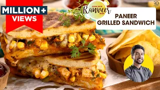 Spicy Paneer Naan Sandwich | पनीर नान सैंडविच | Peri Peri sauce recipe | tawa naan  Chef RanveerBrar