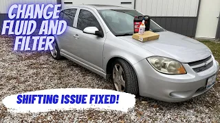 HOW TO: Change Transmission Fluid and Filter Chevy Cobalt or Pontiac G5 2005 - 2010 BEST TUTORIAL.