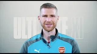 Who makes it into Per Mertesacker's Ultimate XI?