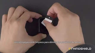 Protector de pantalla Impact 3D para Apple Watch - Tutorial de Instalación