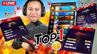 Top 1 Ump & Heal Pistol Grandmaster Push with V Badge Youtubers ✌ Tonde Gamer #freefire #live