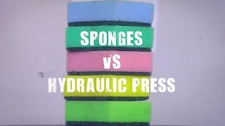 Washing-up Sponges vs 500 Ton Hydraulic Press