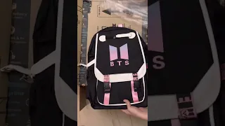 Unboxing my bts bag from Amazon #how #ytshorts #bts #trending #shortsyoutube #amazon #bag #bags #BTS