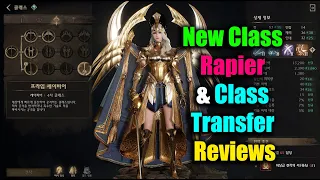 Night Crows New Class Rapier & Class Transfer Reviews