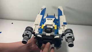 Lego Rebel U-Wing MOC! Incredibly Detailed