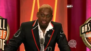 Dennis Rodman's Basketball Hall of Fame Enshrinement Speech