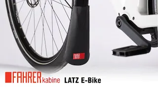 LATZ E-Bike • Schmutzfänger für Schutzblech  60-65 mm | Spritzschutz | FAHRER Berlin