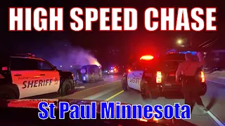 Live on Patrol CLIPS - STOLEN HONDA CRV FLIPS St. Paul Minnesota