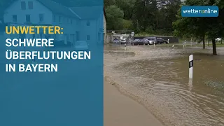 Schwere Unwetter in Bayern (13.07.2021)