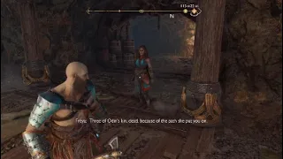 Intense Convo With Freya About Kratos' Wife