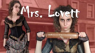 Mrs. Lovett Cosplay Makeup & Costume Tutorial | Cosplay Get Ready With Me