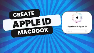 How To Create Apple Id In Macbook Pro