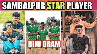 BIJU ORAM | TOP FOOTBALL PLAYER | NATIONAL FOOTBALL IN SAMBALPUR #shorts #bijuoramfootball #football